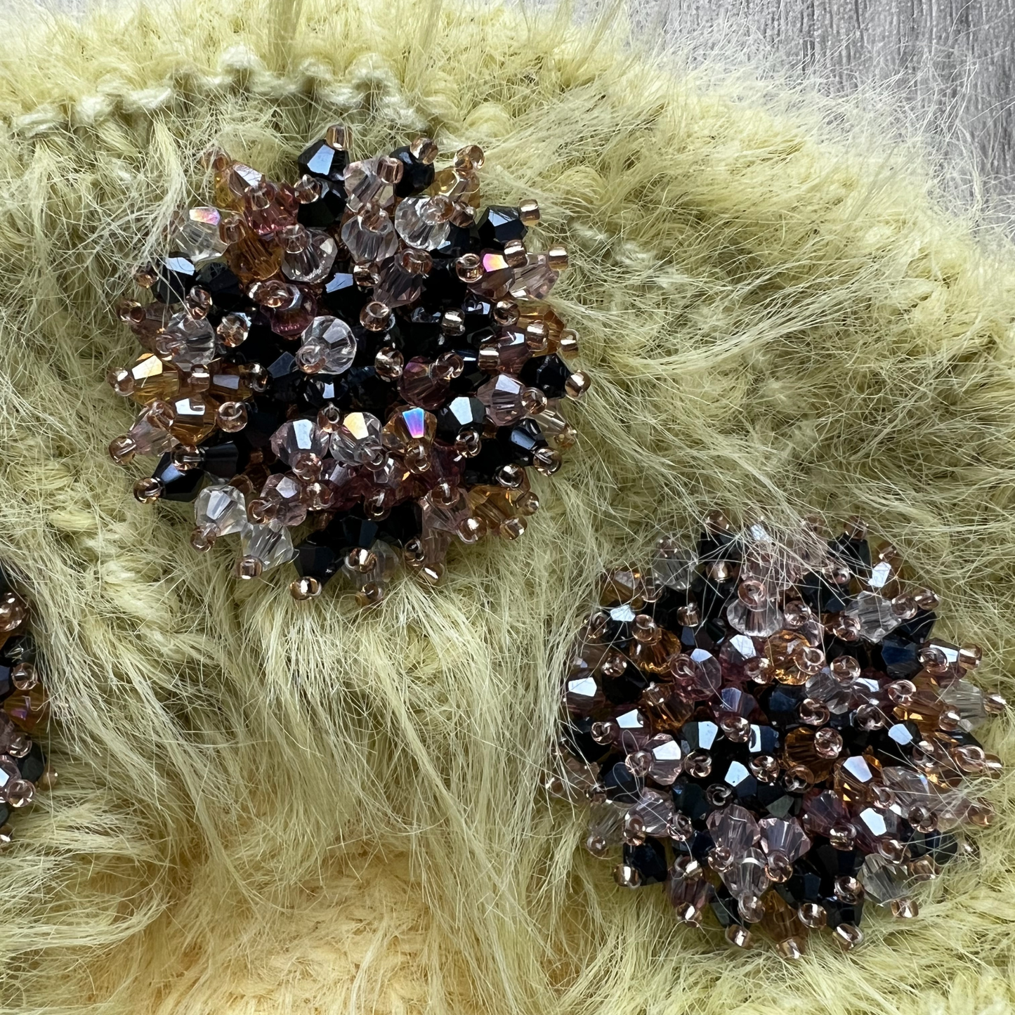 Mohair Green Balaclava