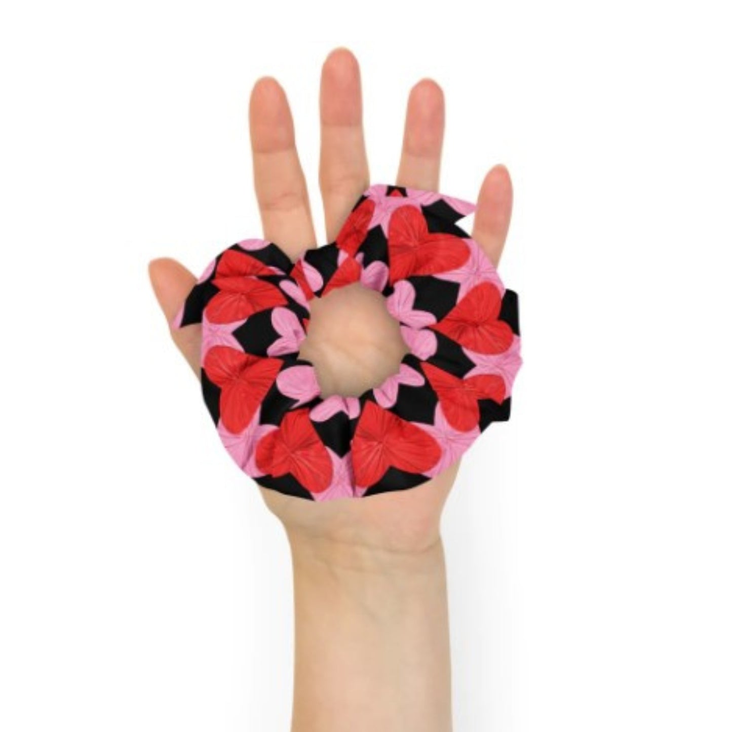 Self Love Hearts Scrunchie