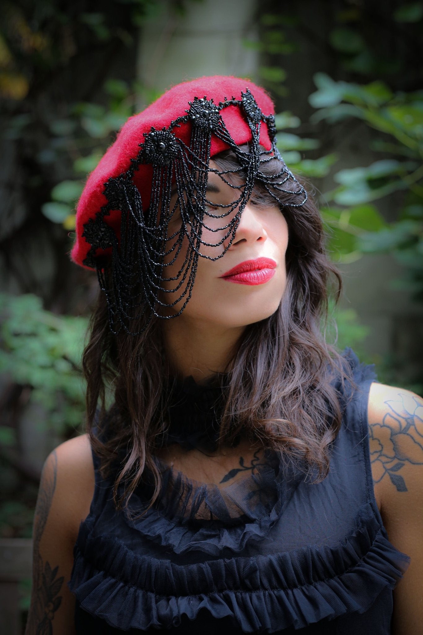 Antique Jewellery 1950 beret hat – Dedais Slow Fashion