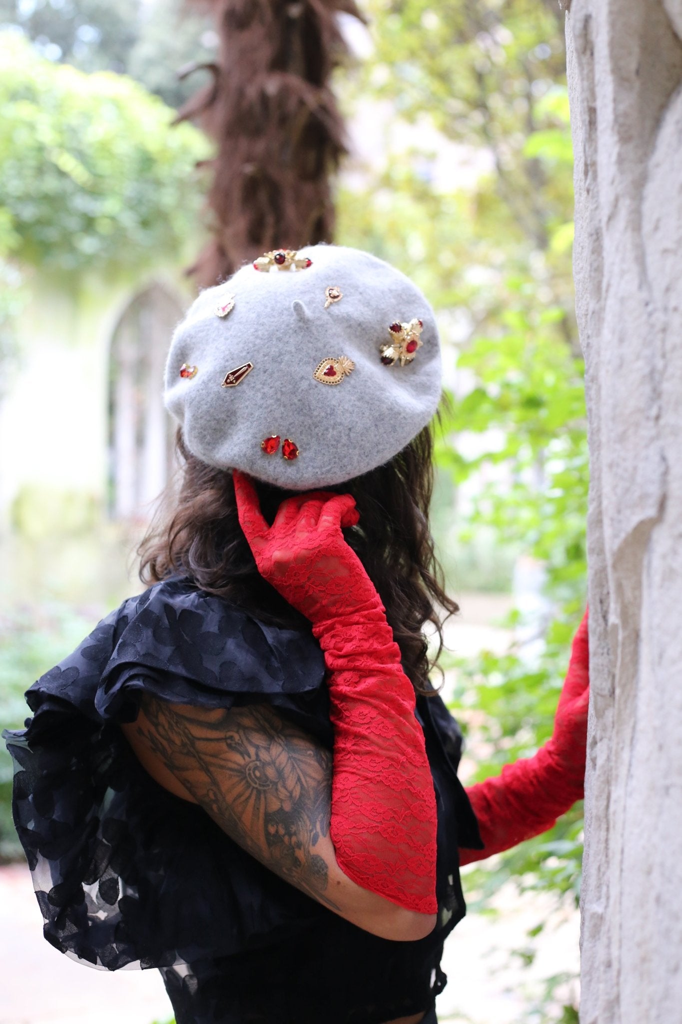 Baroque winter ladies hats - Dedais Slow Fashion