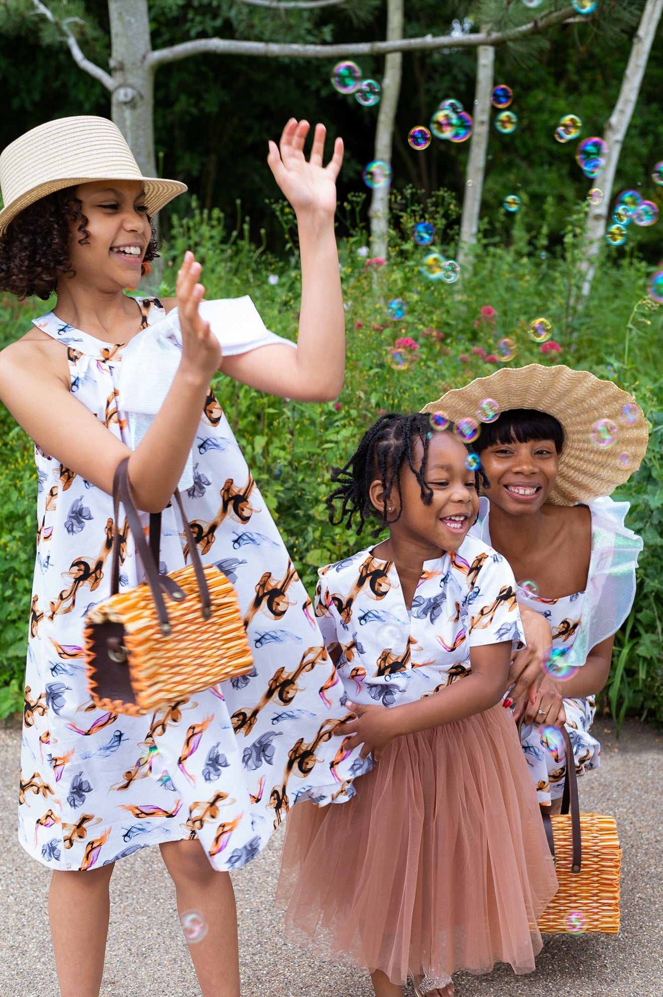 Girl's Bow Dress - Dedais Slow Fashion