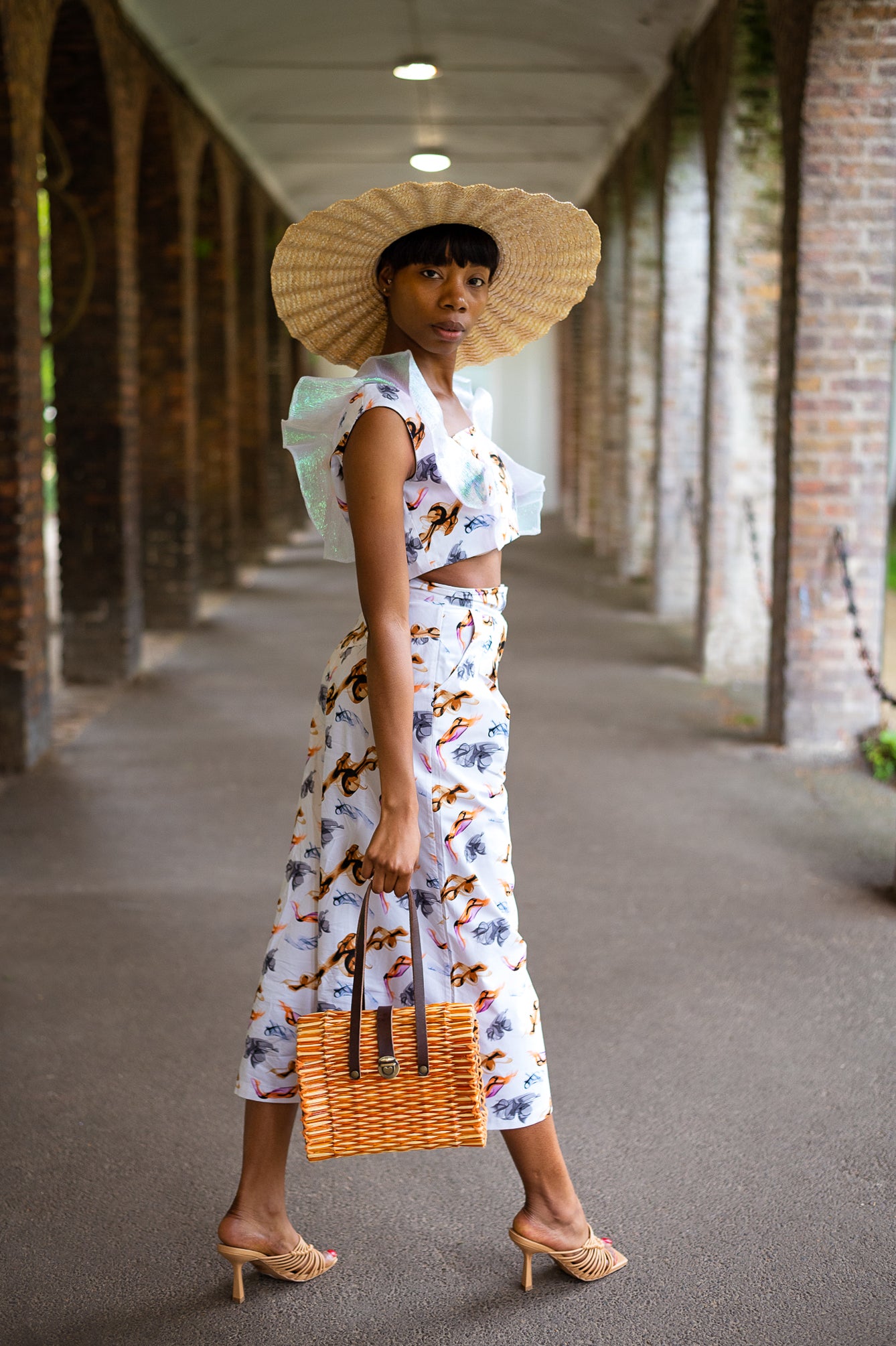 Wide Leg Trousers Organic Cotton