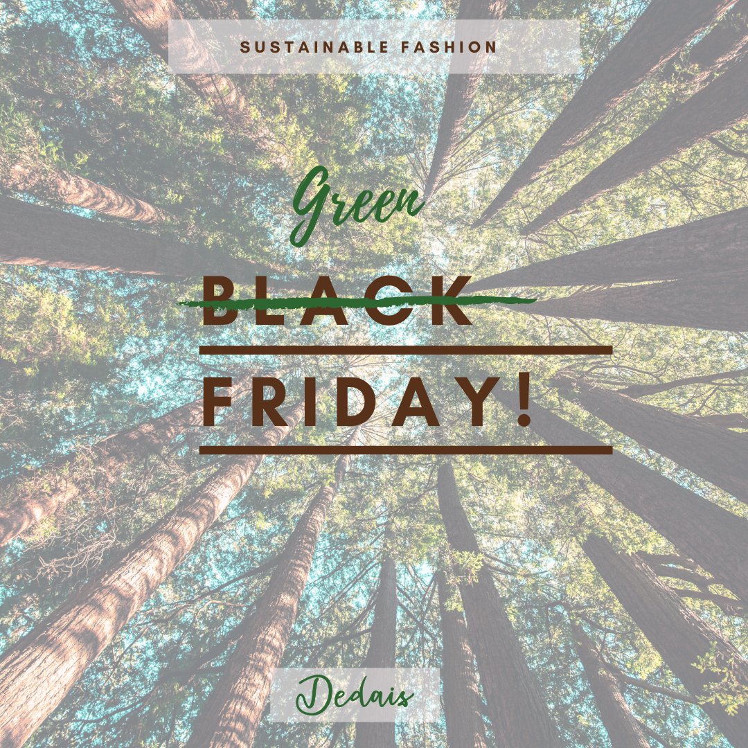 Tips to Shop Consciously on Black Friday - Dedais Slow Fashion