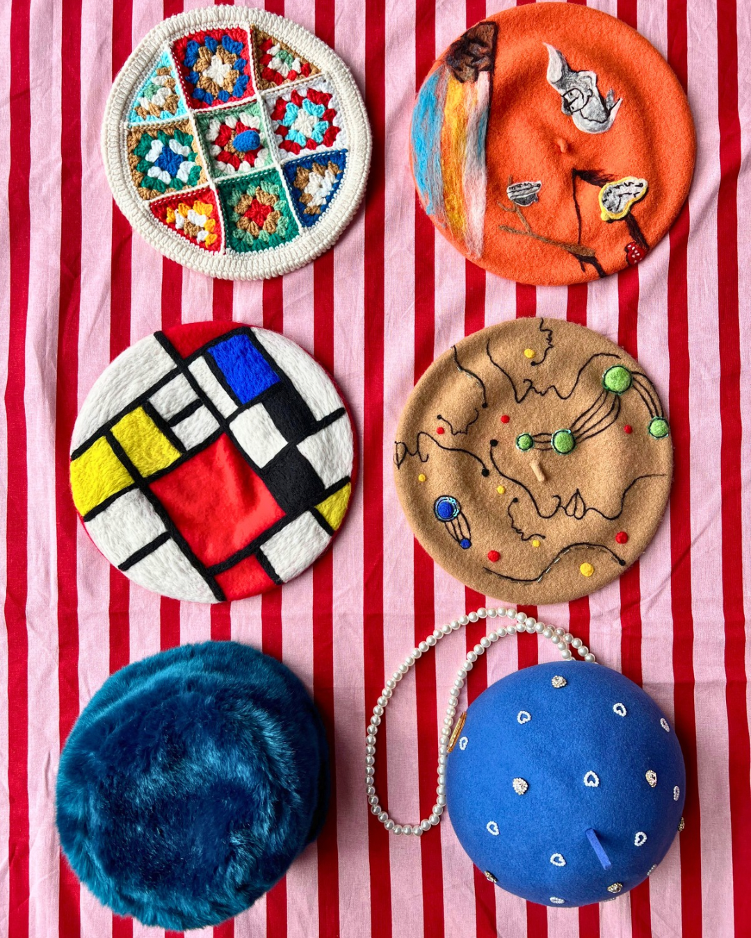 Salvador Dali Beret Hat