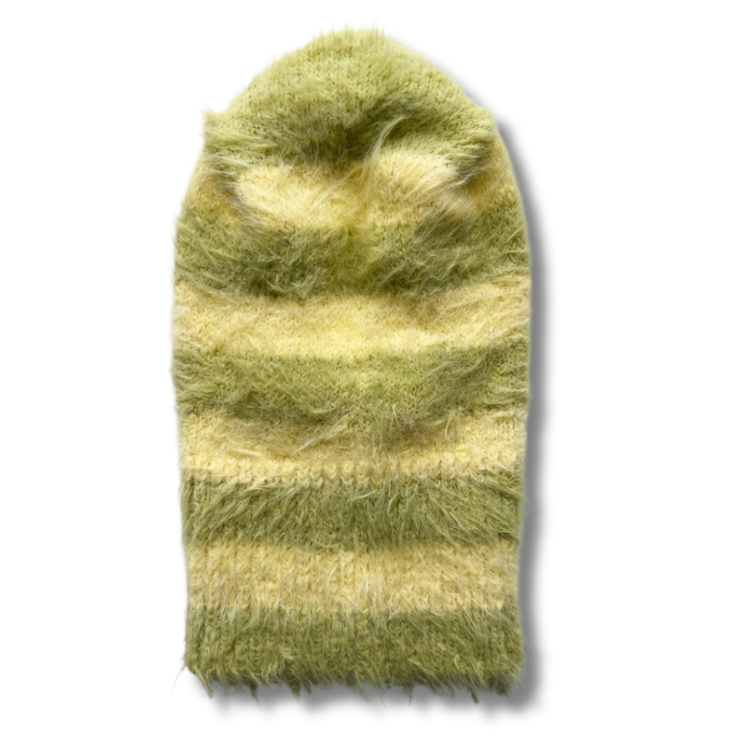 Mohair Green Balaclava