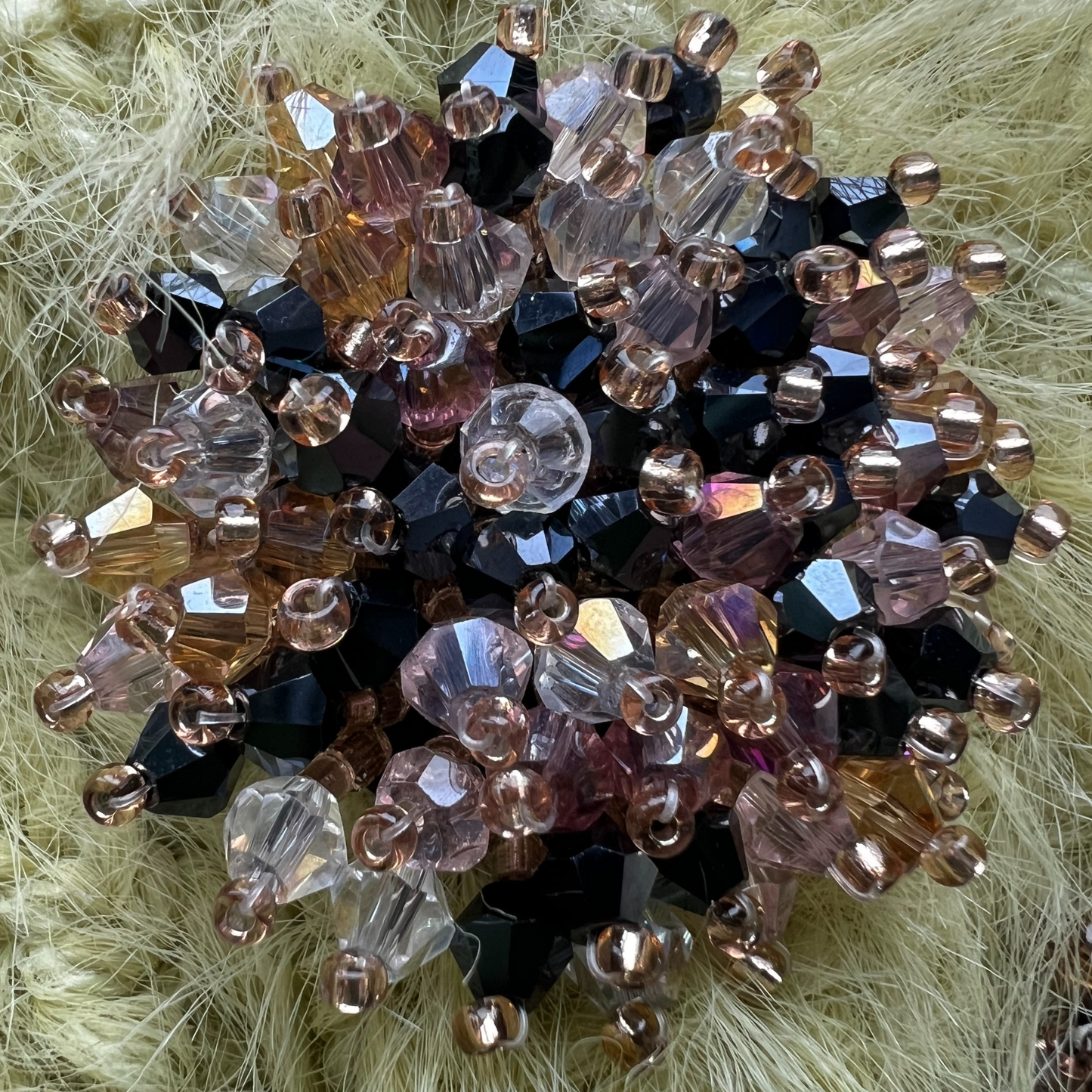 Mohair Green Balaclava