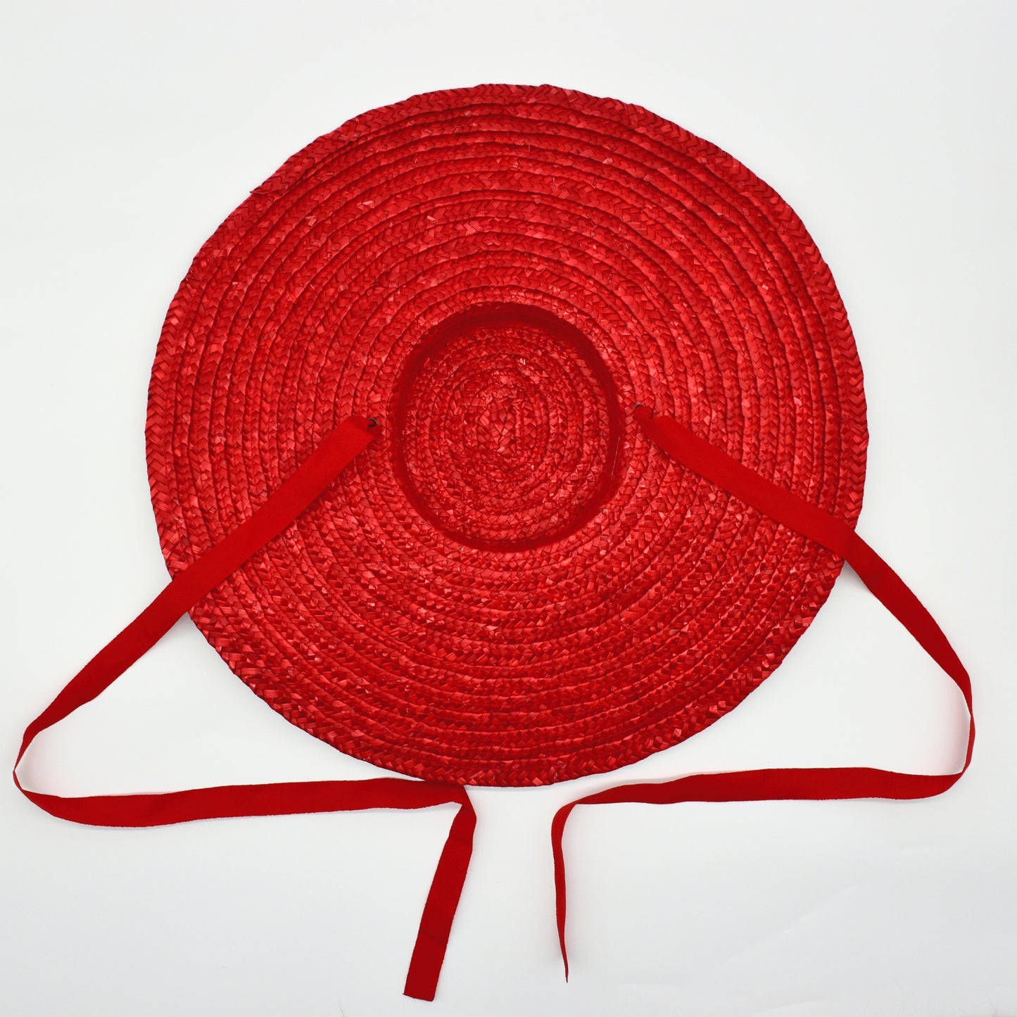 Summer Hat for Women / Red Straw Hat