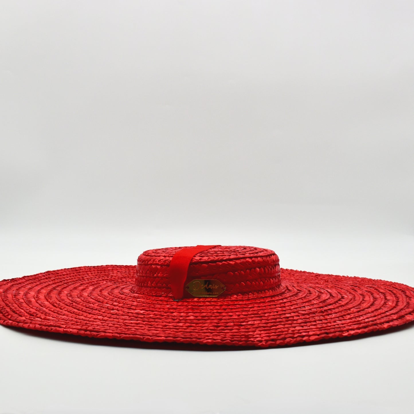 Summer Hat for Women / Red Straw Hat