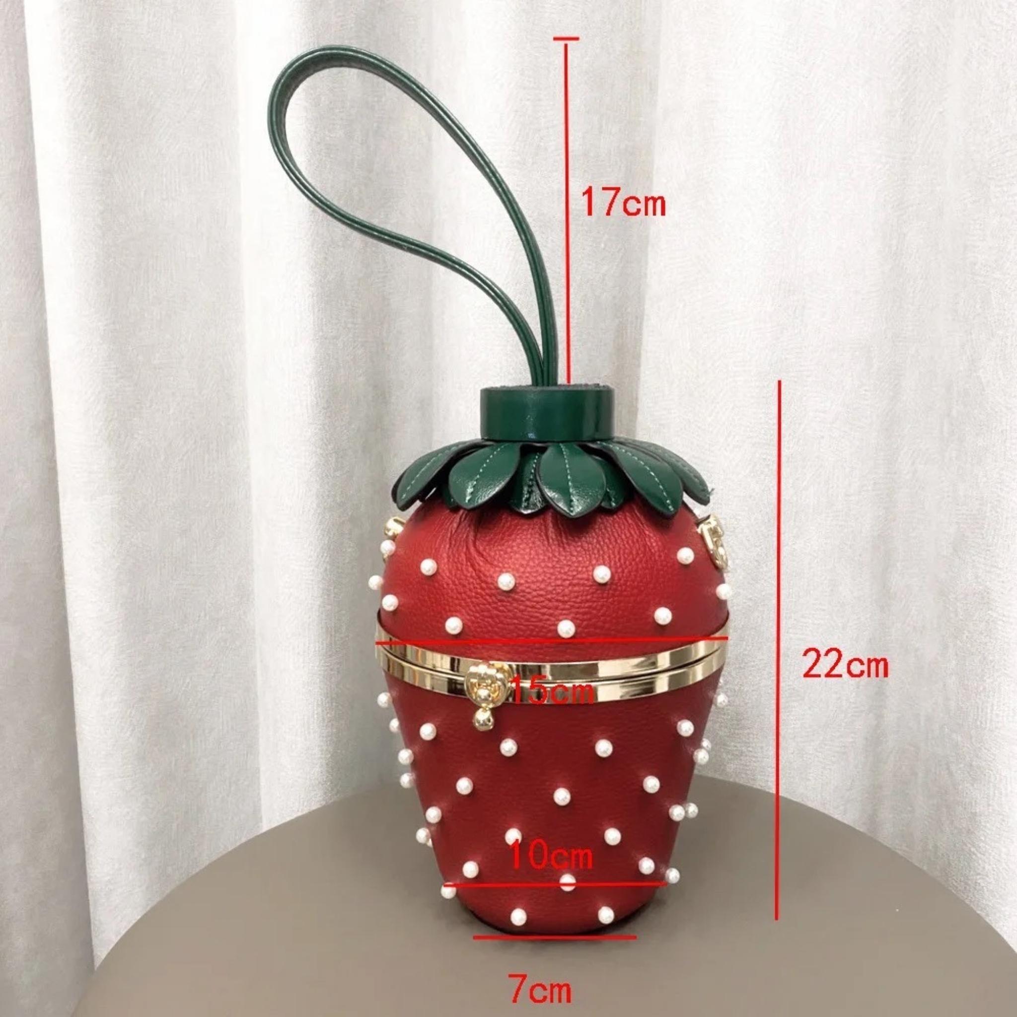 Strawberry Handbag Dedais Slow Fashion