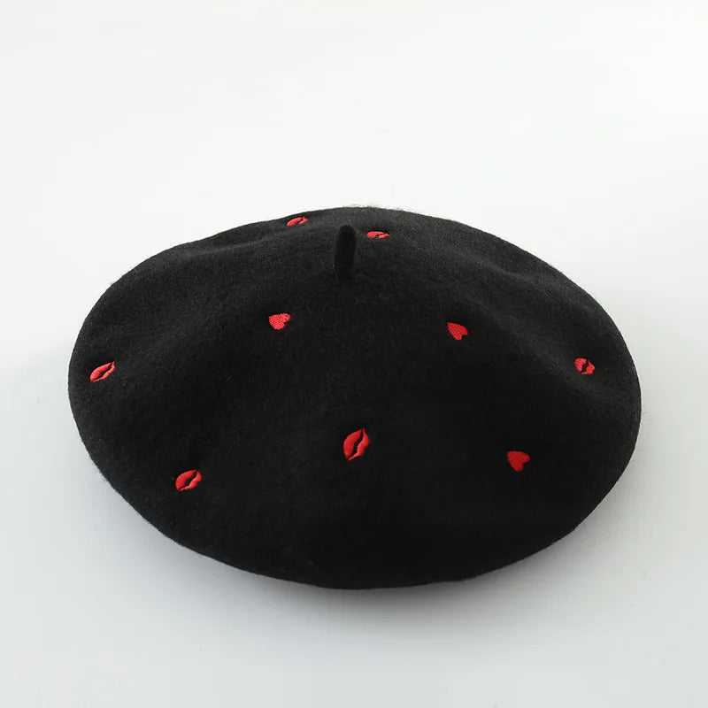 Kiss Beret Hat