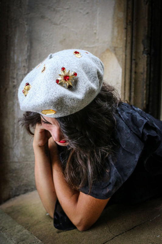 Baroque winter ladies hats - Dedais Slow Fashion