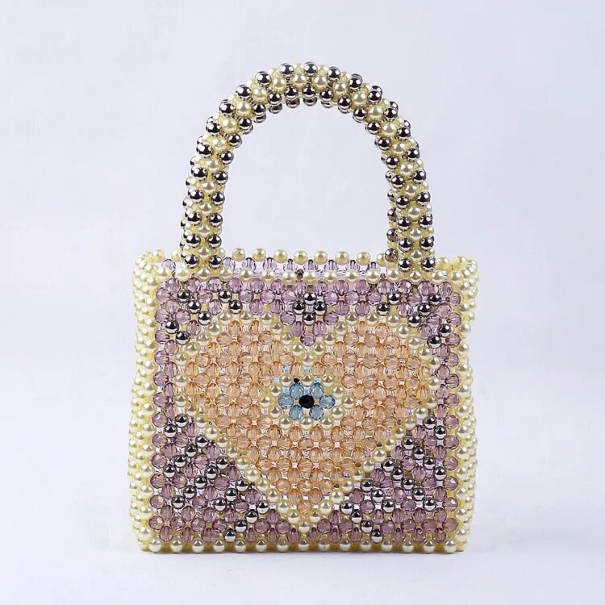 Beaded Pearls Mini Bag - Dedais Slow Fashion