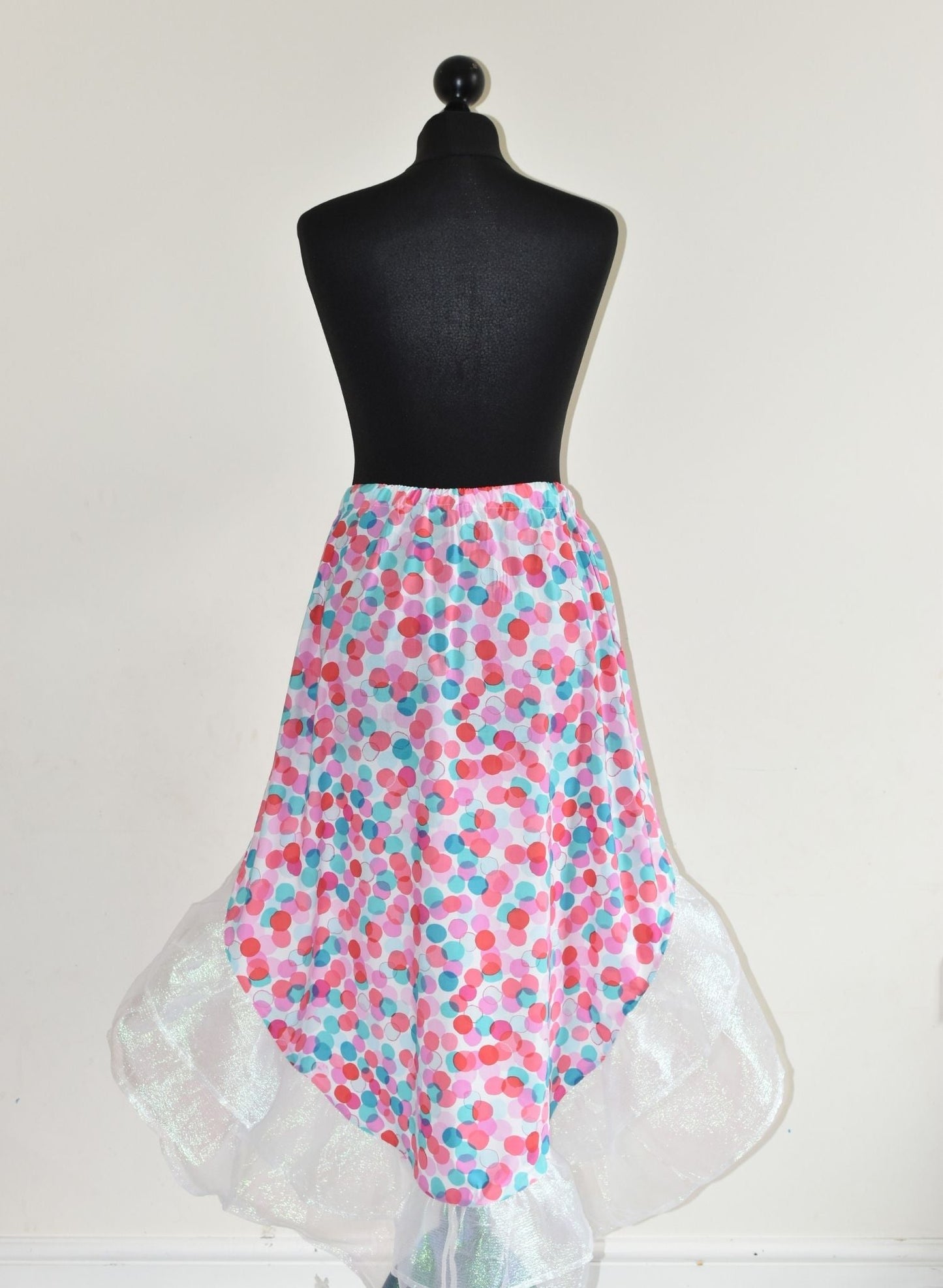 Bubble Ruffle Skirt Organic Cotton - Dedais Slow Fashion