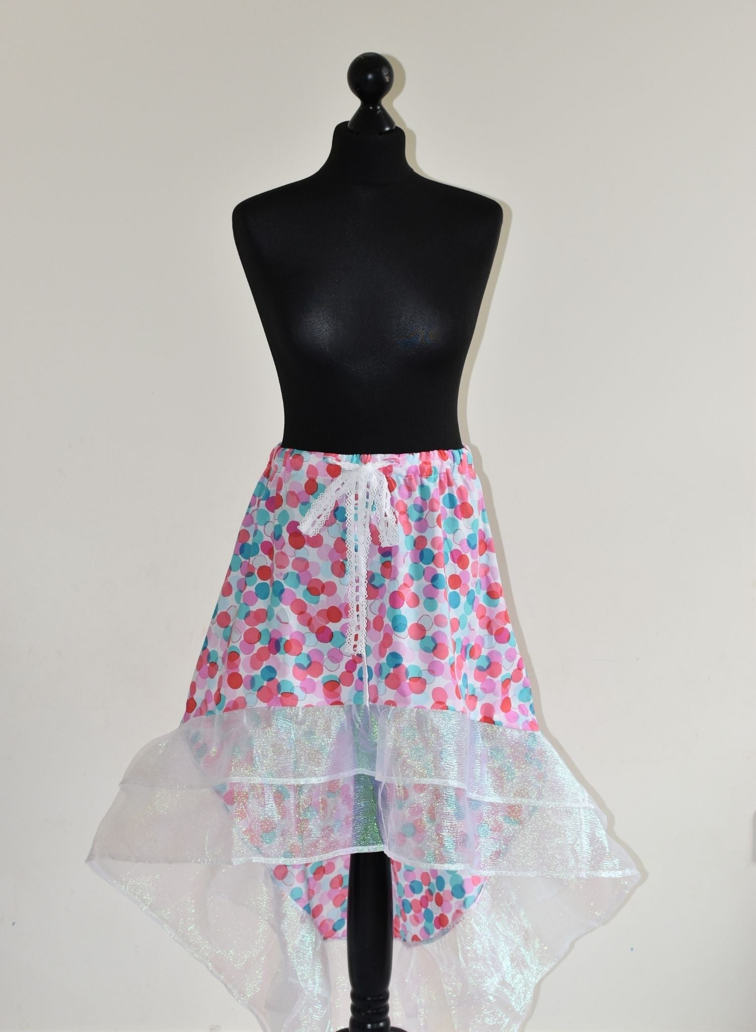 Bubble Ruffle Skirt Organic Cotton - Dedais Slow Fashion