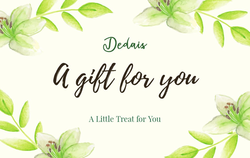 Dedais Gift Card - Dedais Slow Fashion