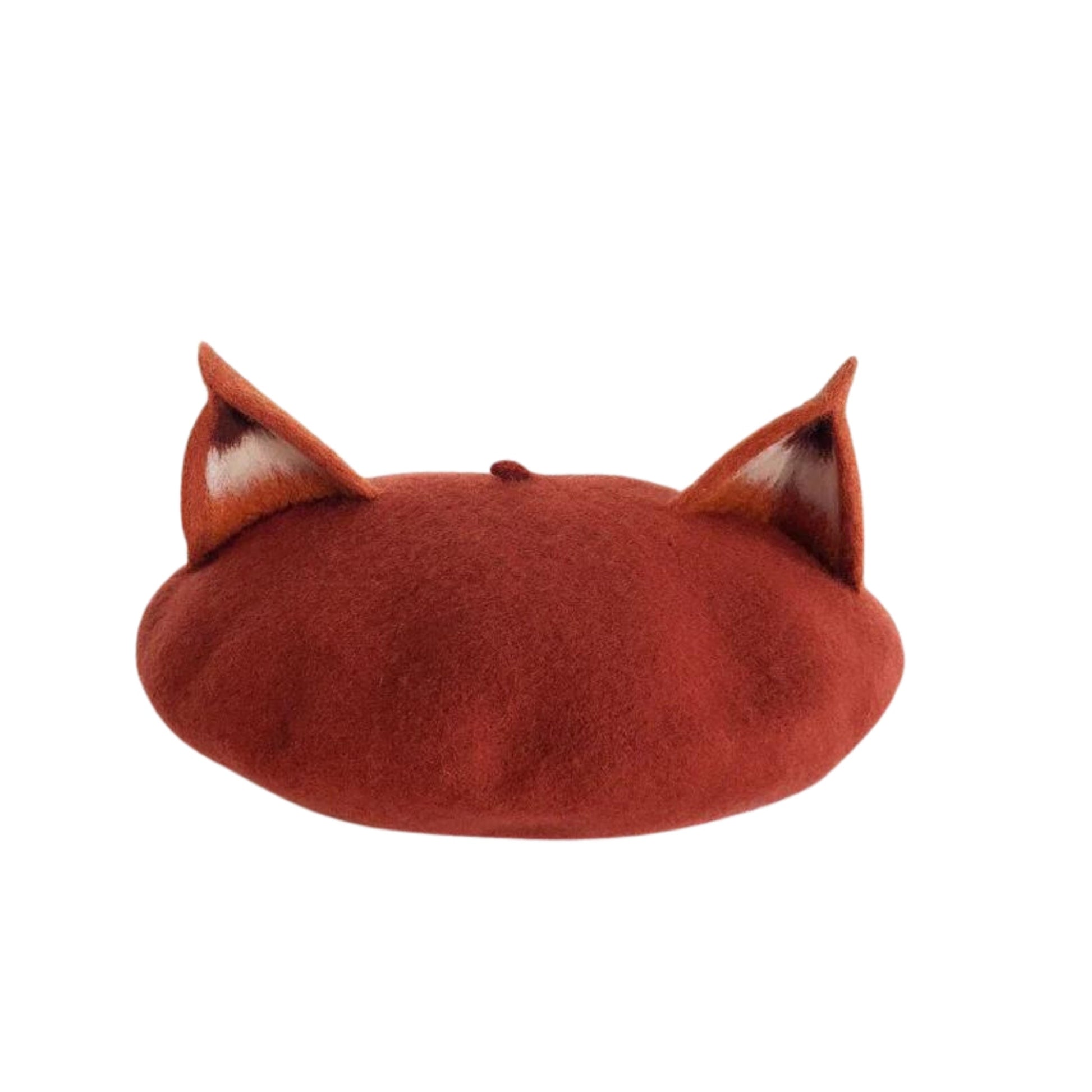 Little Fox Beret Hat - Dedais Slow Fashion