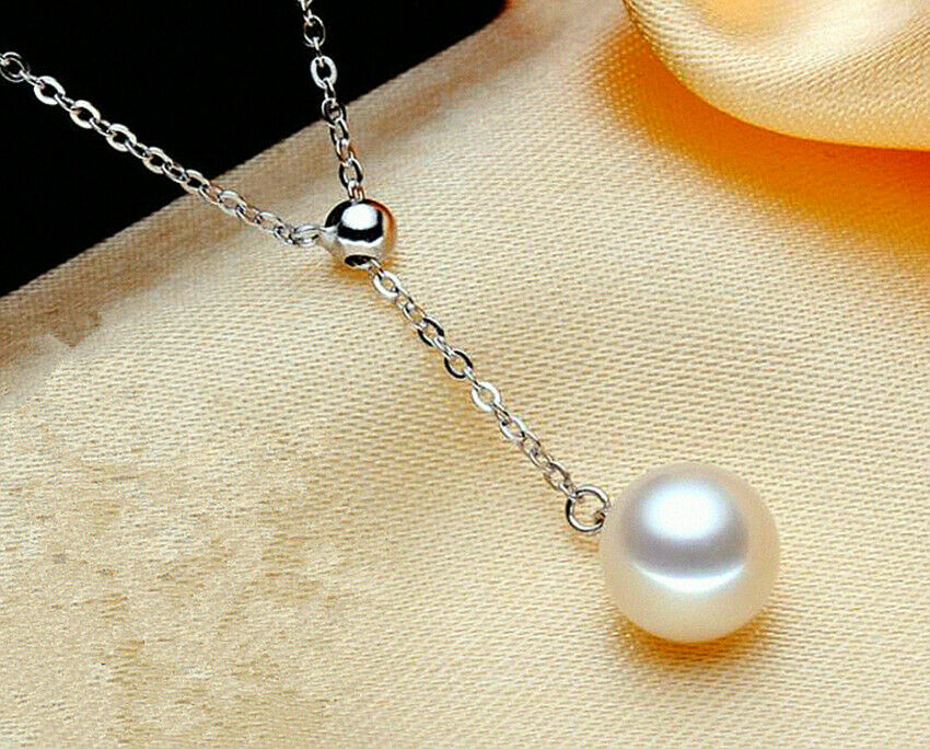 Pearl Necklace Sterling Silver