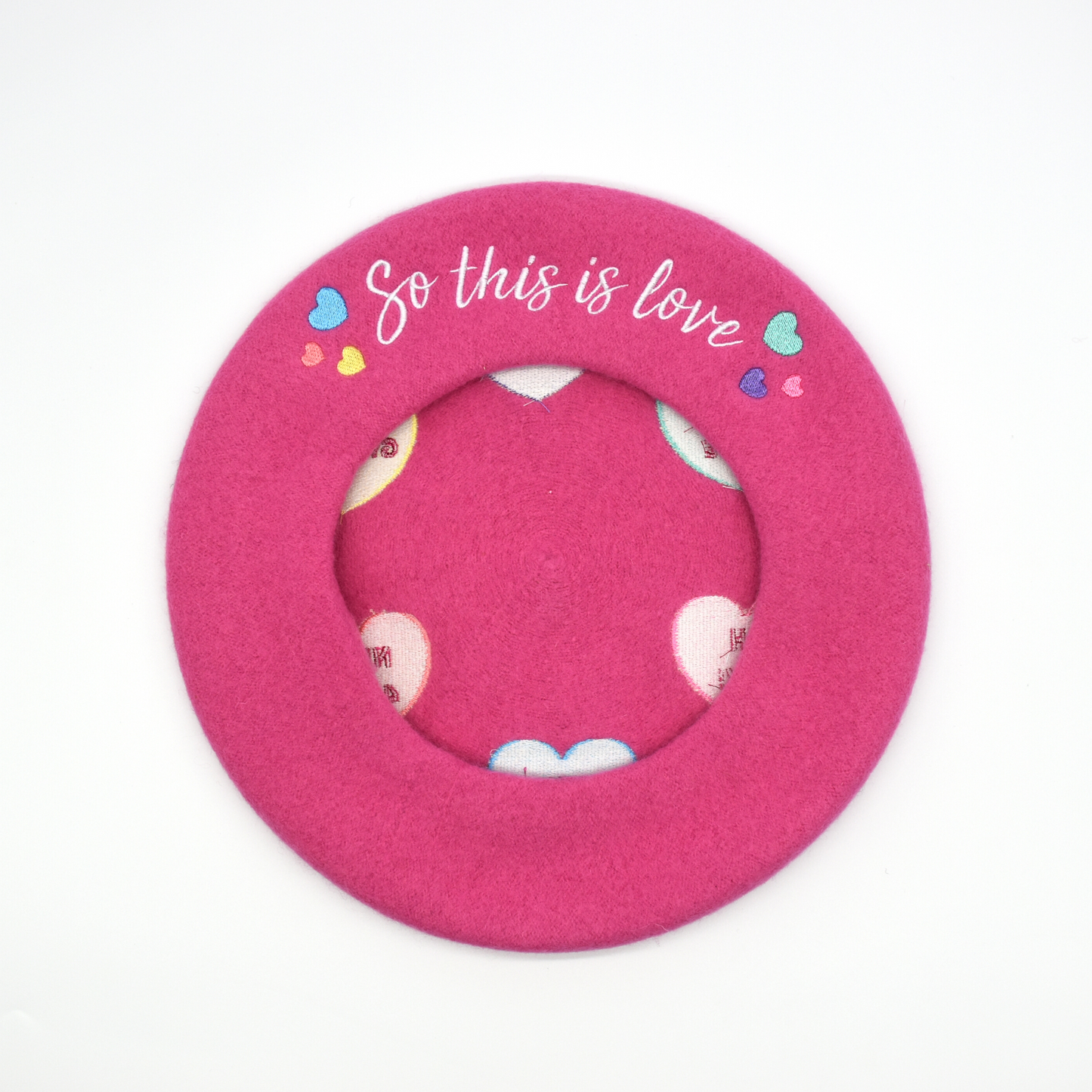 This is Love Beret Hat