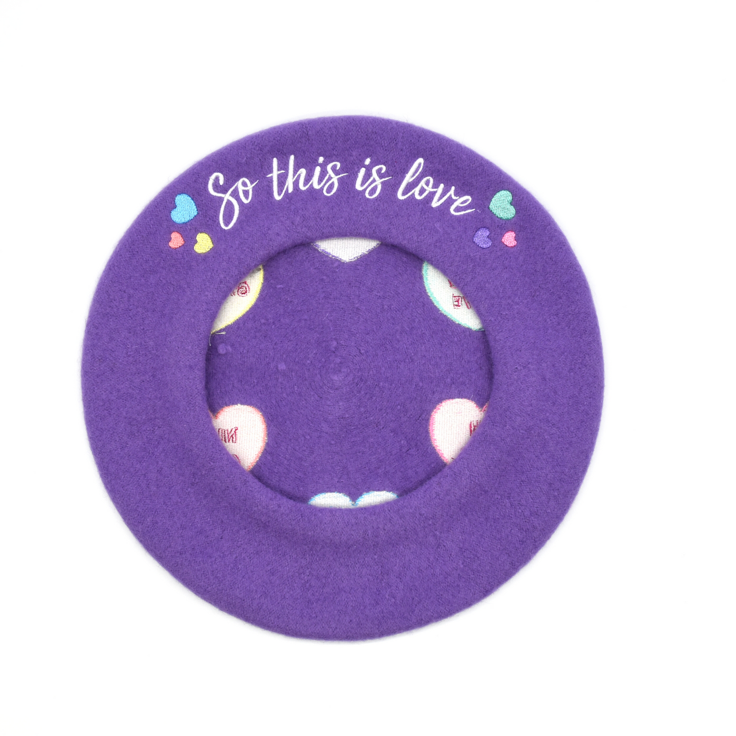 This is Love Beret Hat